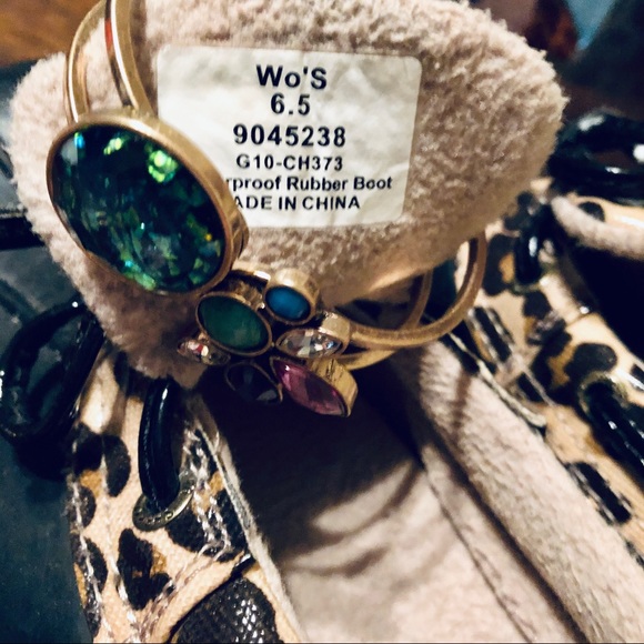 ♦️SOLD♦️Sperry Topsider Saltwater Isla Rubber Boot - Picture 5 of 8